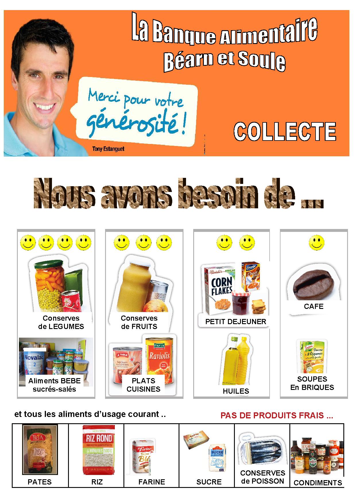 Bque Alimentaire Besoins
