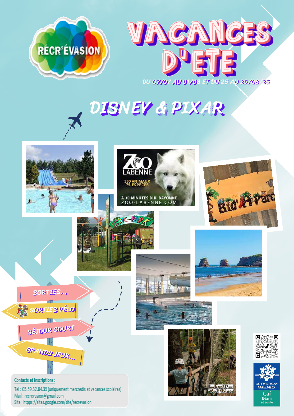 Plaquette Vacances été 202501