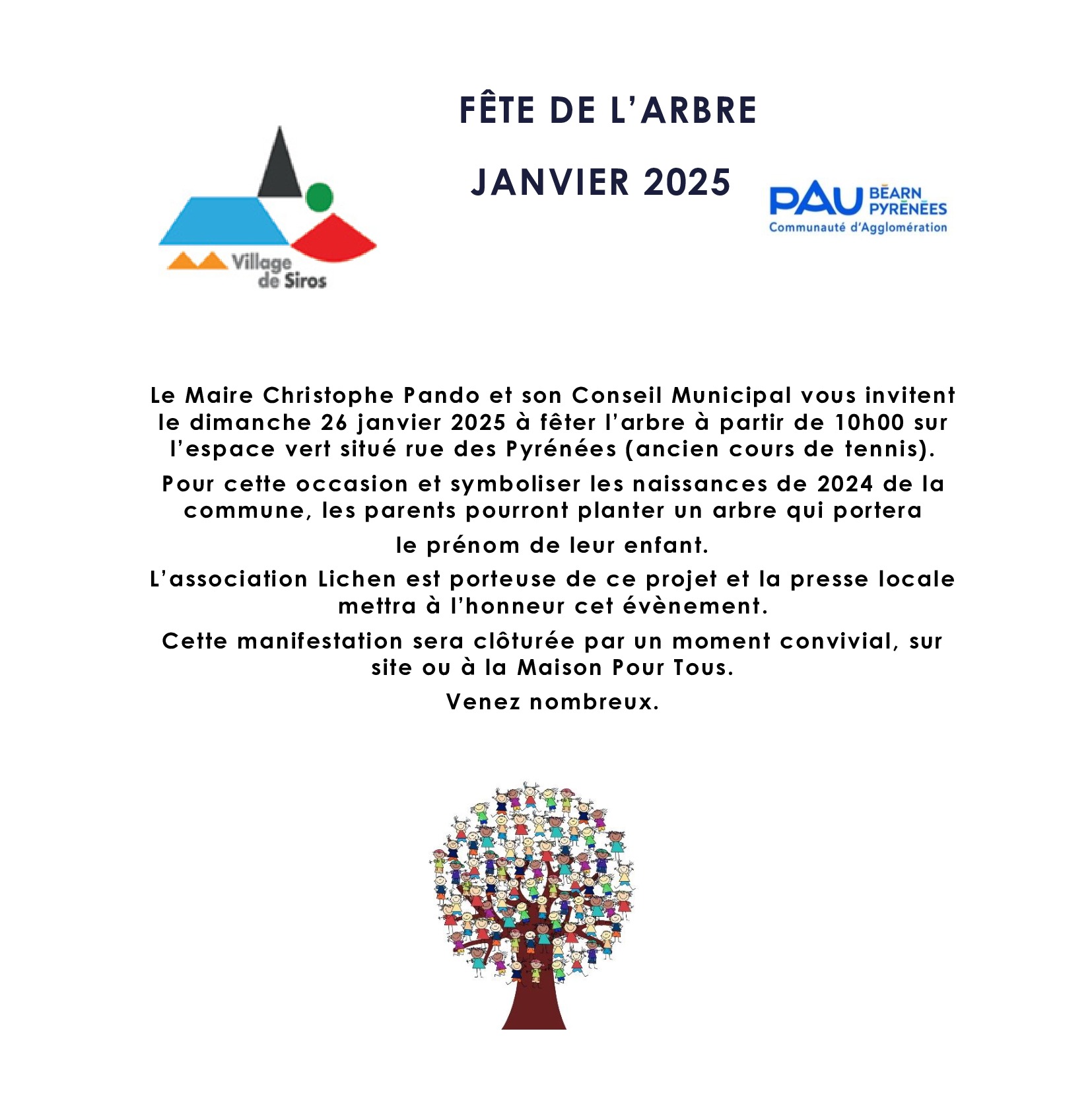 flyer plantation des arbres ancien tennis 26 janvier 2025 1